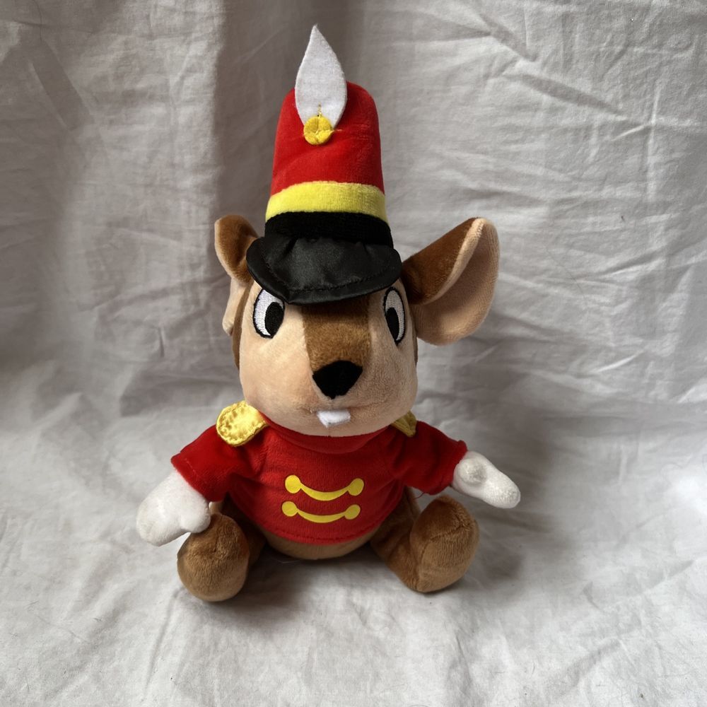 Disney Timothy‎ Q. Mouse 8.5" Plush from Dumbo, Disneyland Stuffed Animal 2010s